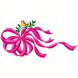 Ribbions And Bows Embroidery Design 2 Ribbions And Bows Embroidery Design 2